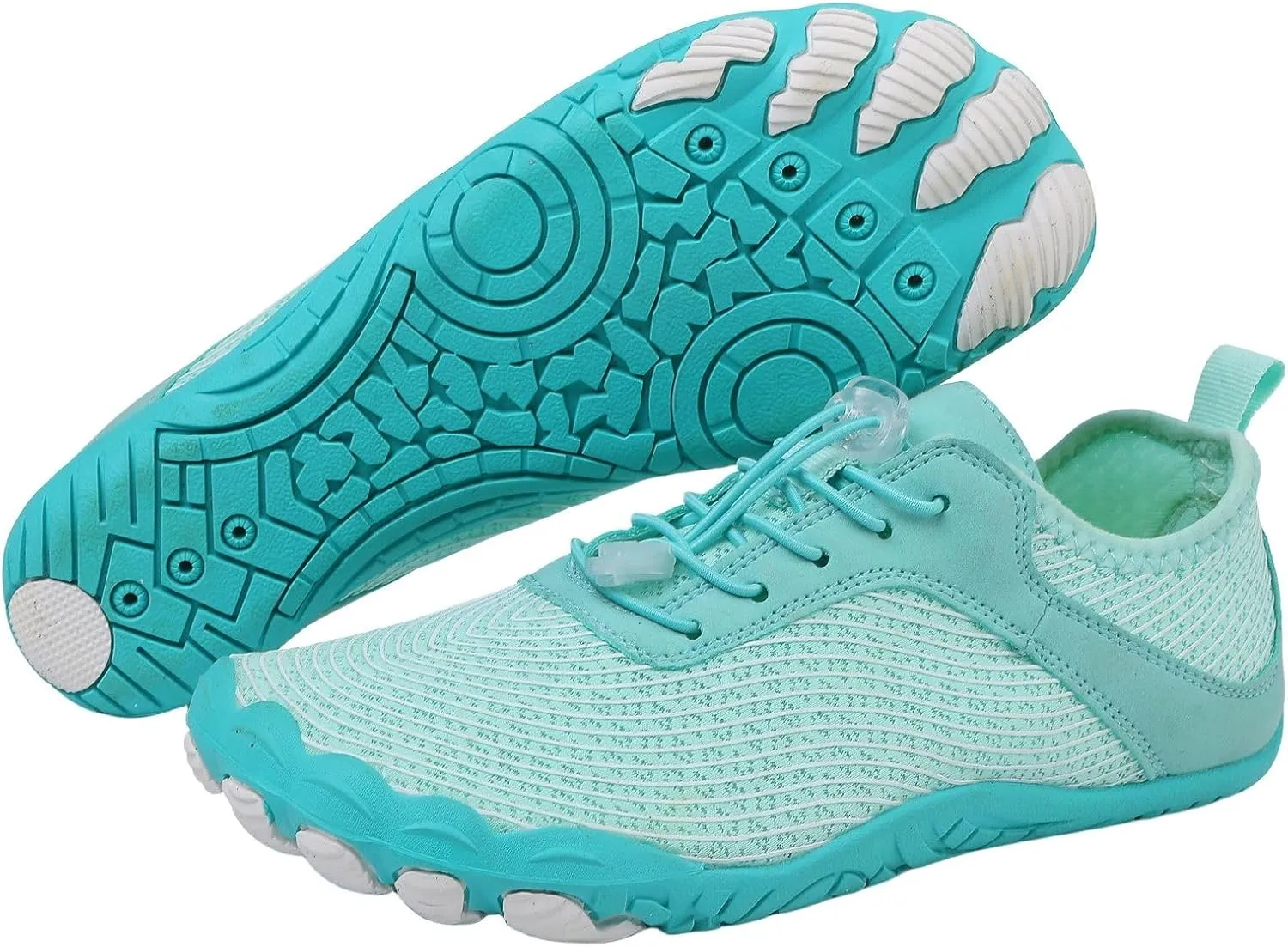 Grounded Footwear for Women Lightweight Non-Slip Athletic Barefoot Shoes Quick Dry Breathable Aqua Sock Shoe Hiking Swim Beach Surf Yoga Sport Shoes