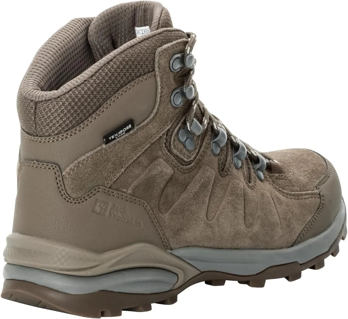 Jack Wolfskin Men's Refugio Texapore Mid W Hiking Shoe