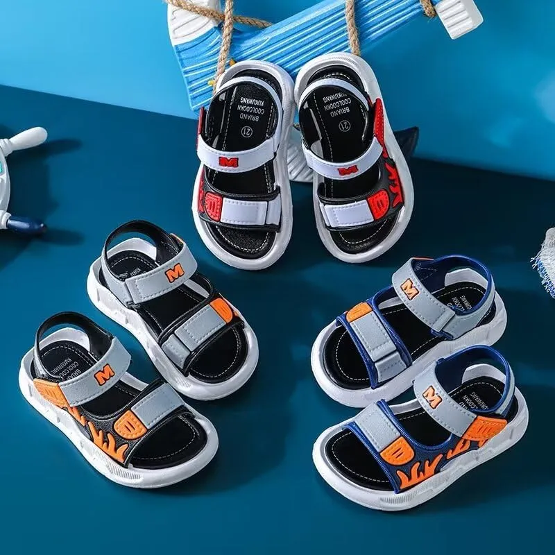 Kid Boys Non Slip Sport Sandals for Outdoor Walking