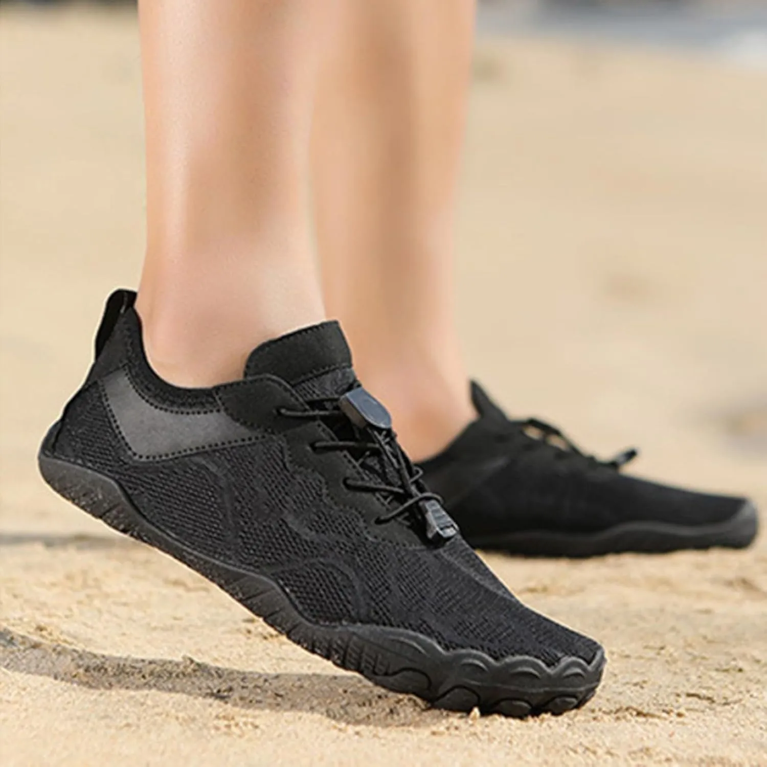 Mens Water Shoes Quick-Drying Swimming Shoes for Women Wading Diving Non Slip Barefoot Hiking Shoe Rock Climbing Wrestling Boxing Shoe for Men Women Lightweight Beach Pool Footwear