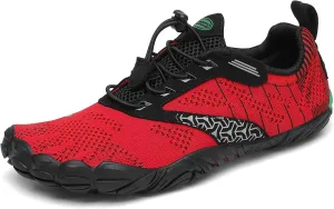 SAGUARO Womens Mens Barefoot Shoes Minimalist Trail Runner Wide Toe Box Zero Drop Outdoor Cross Training Shoe