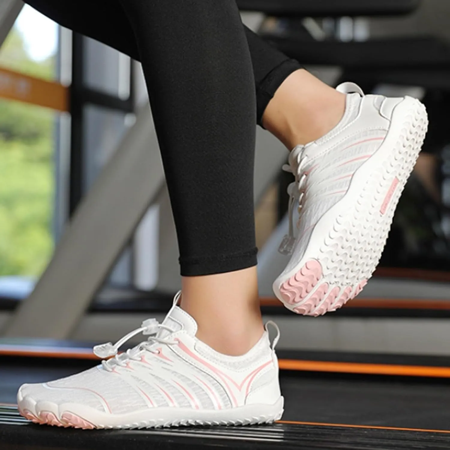 Water Shoes for Women Men Beach Athletic Barefoot Shoes Wading Diving Summer Outdoor Sports Barefoot Shoe for Hiking Swim Beach River Snorkeling Gear for Adults Indoor Fitness Footwear